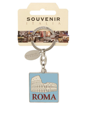 Portachiavi Colosseo Quadrato Roma (art. 9931PCRM001)