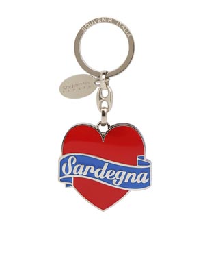 Portachiavi metallo Cuore Sardegna (art. 9931PCSAR005)