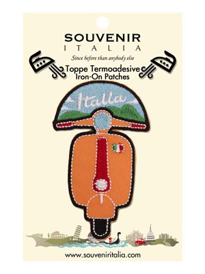 Toppa Ricamata Scooter Italia (art. PATD00102)