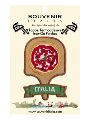 Toppa Ricamata Pizza Italia (art. PATD00104)