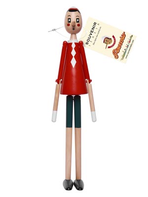 Pinocchio burattino legno  (art. PIN03)