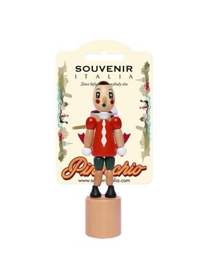 Pinocchio burattino legno snodato (art. PIN06)