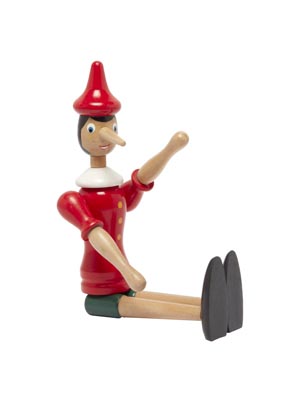 Pinocchio legno cm. 40 (art. PIND00104)